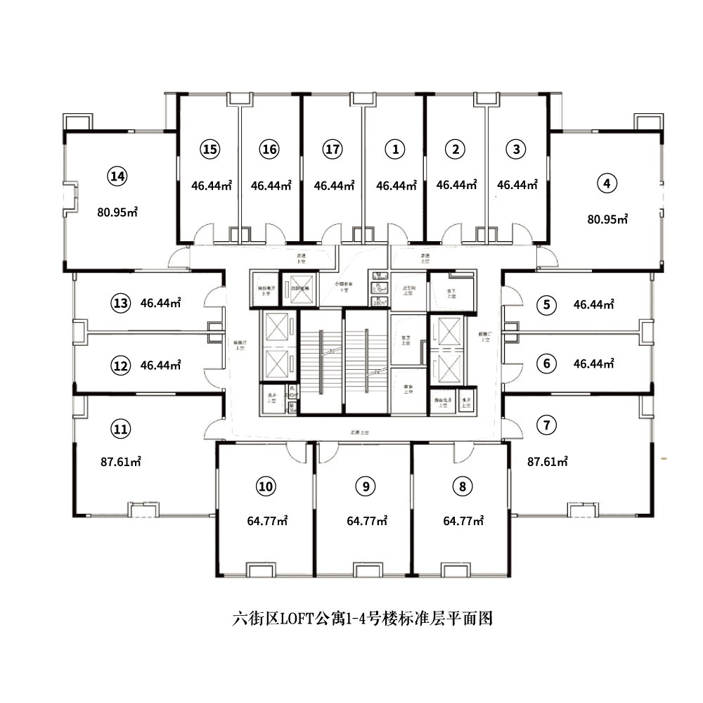 6街区1#楼1层