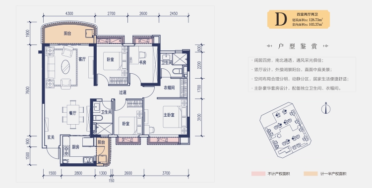 四室二厅二卫