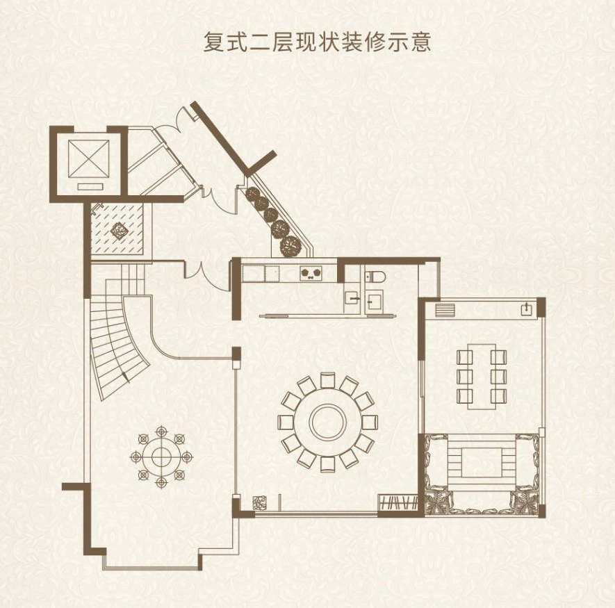  华联城市山林【凌山王座】
 顶层复式 仅此席 一席   建筑面积：约236.43㎡
