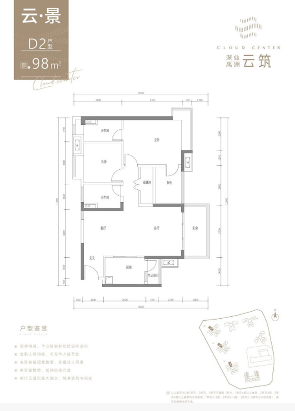 深业云筑一期住宅