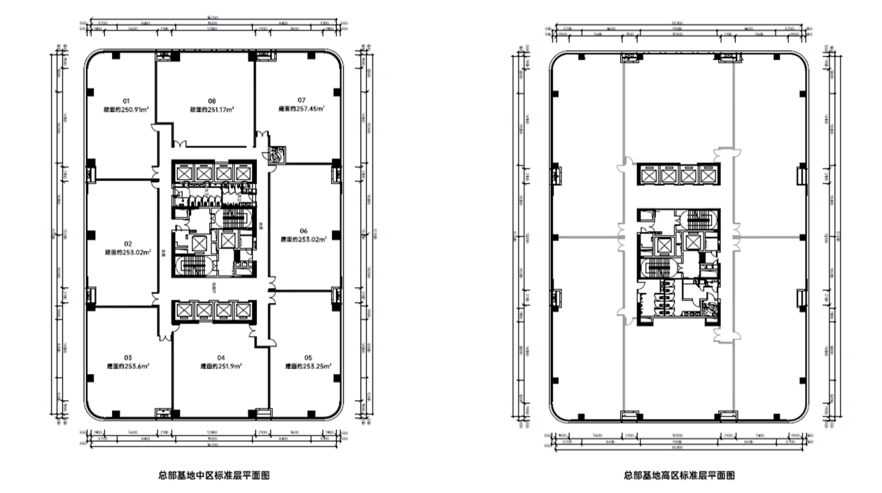 约251-362㎡商务空间 领袖企业封面之选
约150米区域商务标杆
龙岗价 享福田CBD级办公体验