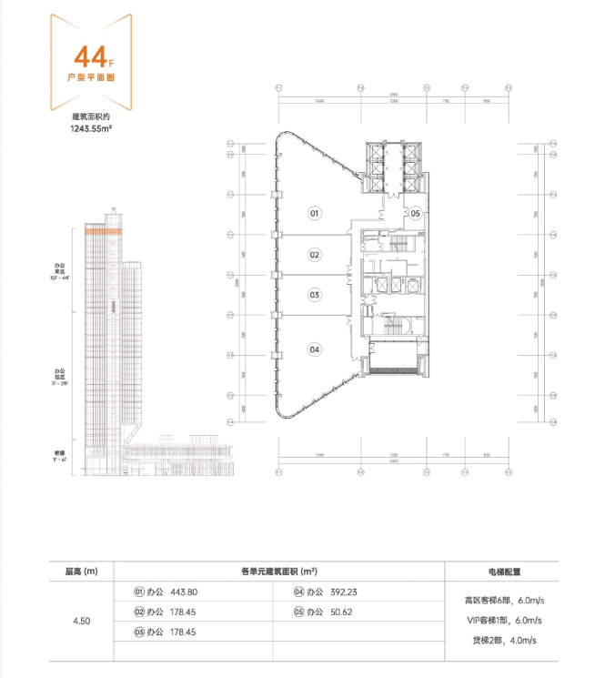 主力户型170-370-420-1075-2350㎡自由组合