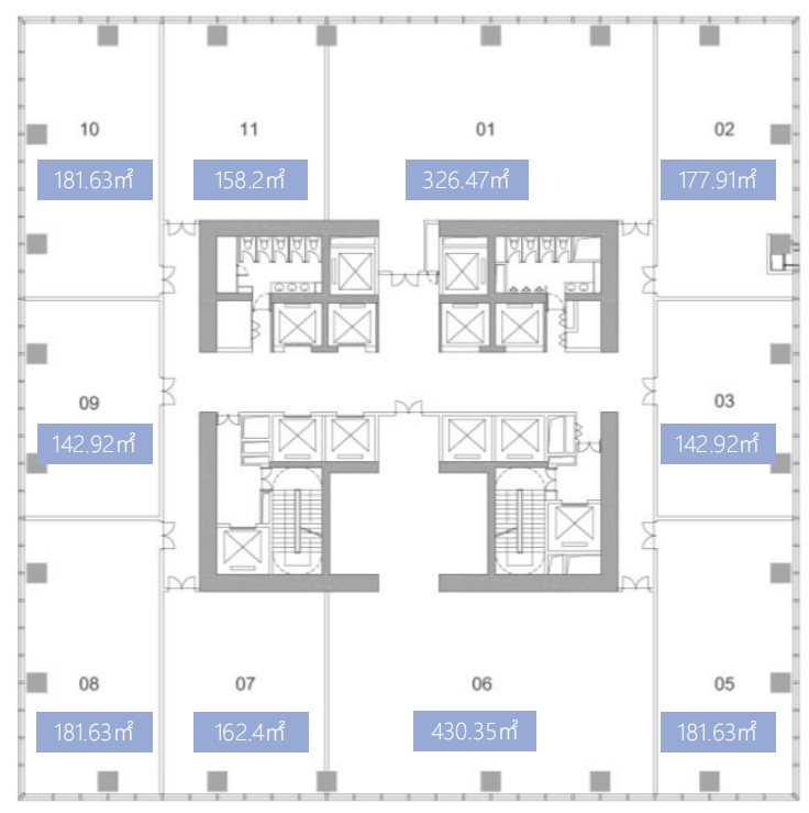 在售：142-158-162-178-181-326-430平