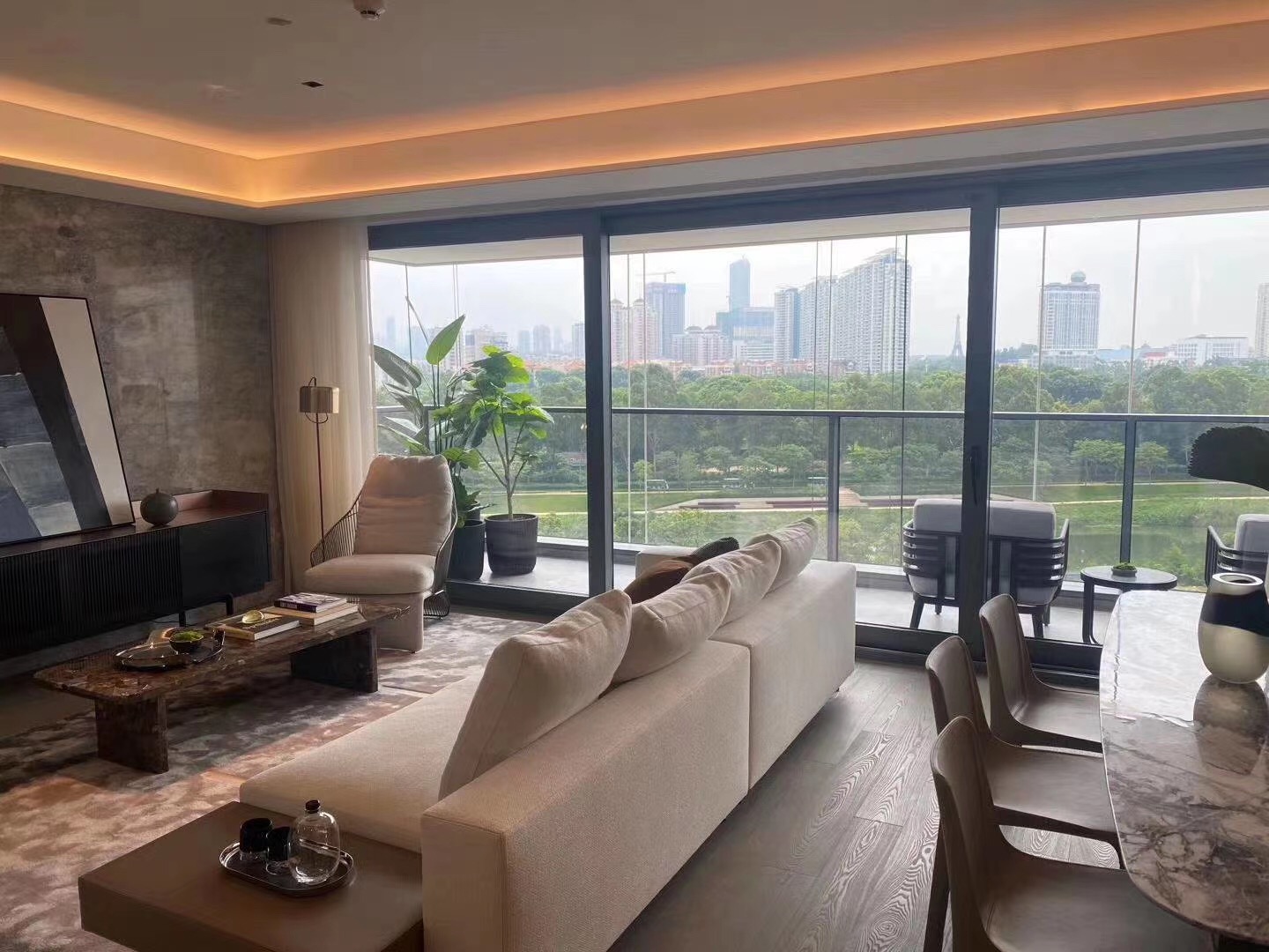 华润城润玺1期住宅预售证申请中，样板间已开放(图1)