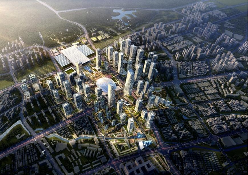 鸿荣源天俊:北站核心商业组团地标,在售建面约63-95㎡精装(图2)