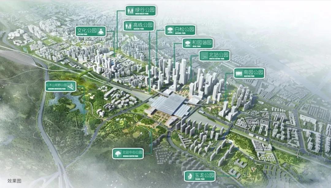 鸿荣源天俊:北站核心商业组团地标,在售建面约63-95㎡精装(图4)