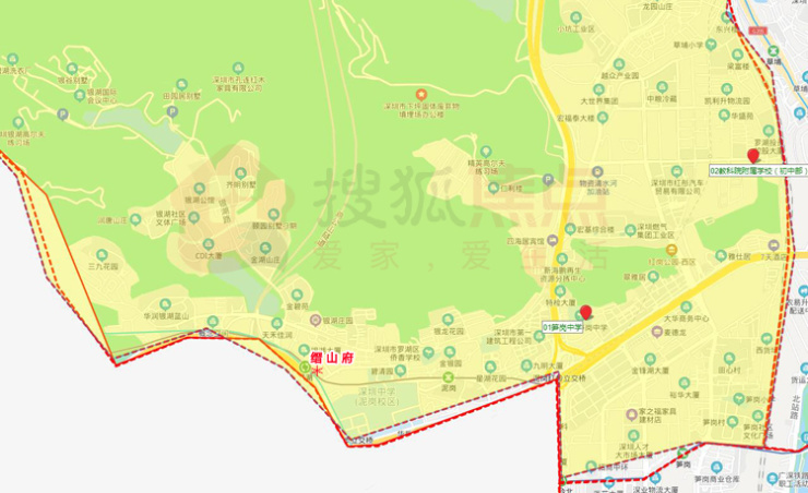 罗湖双地铁口住宅新盘-缙山府 车位不足教育一般要如何冲出重围(图20)