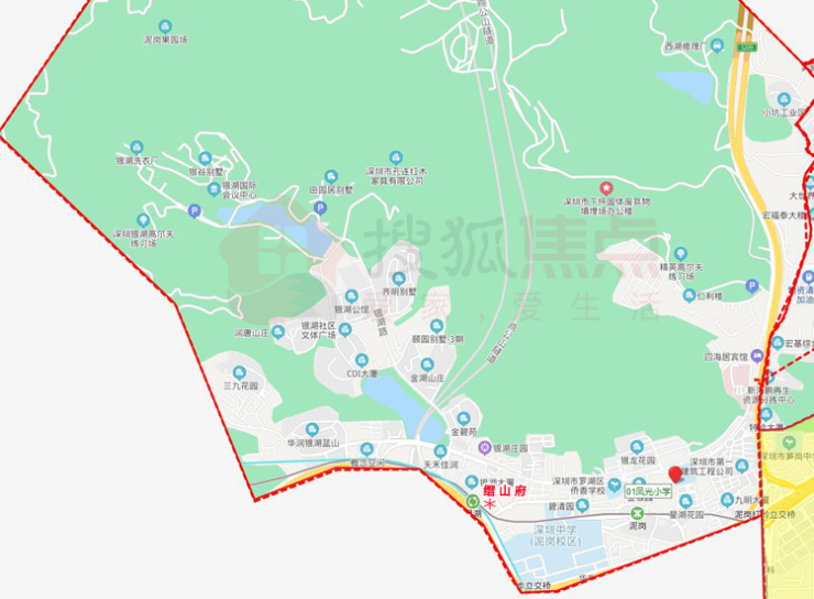 罗湖双地铁口住宅新盘-缙山府 车位不足教育一般要如何冲出重围(图21)