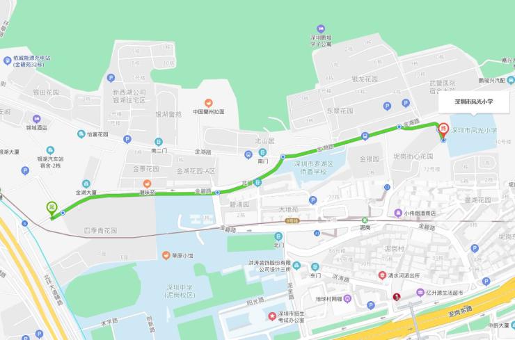 罗湖双地铁口住宅新盘-缙山府 车位不足教育一般要如何冲出重围(图22)