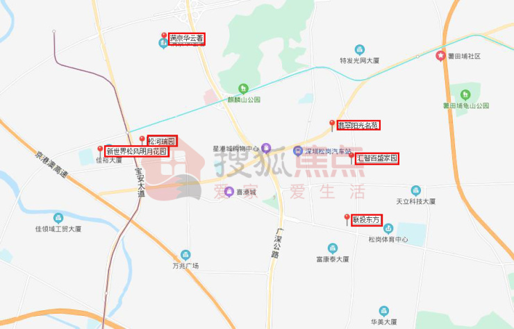 又一个摇号盘来了 松岗73平起步住宅新世界松风明月或10月中旬面市(图11)